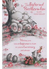 For You, Sister And Brother-in-Law Happy Anniversary